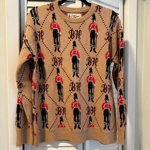 Lingua Franca x Bowery Hotel Crew Neck Sweater Size S